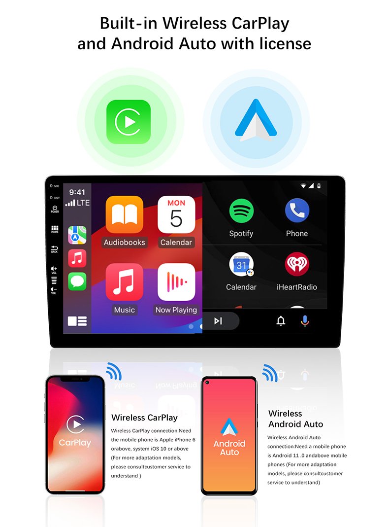 Wireless CarPlay & Android Auto